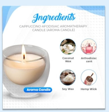 Arthodisiac aromatherapy one of kind fragrance essential oils candle mistery fragrances hand made very small baches